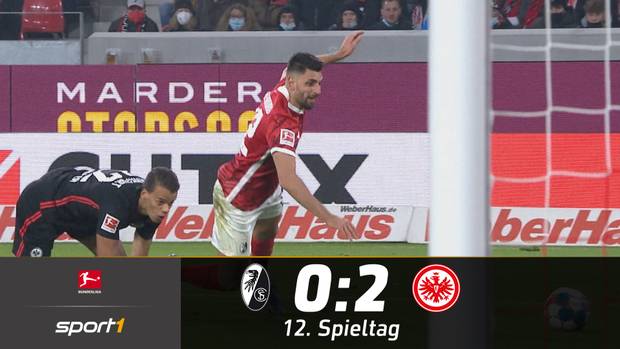 Eintracht zwingt Sport-Club Freiburg in die Knie