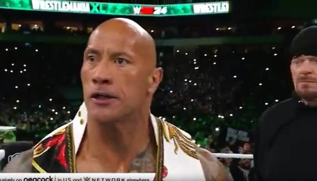 WWE WrestleMania: The Rock hatte mit allem gerechnet - nur nicht mit ihm ...
