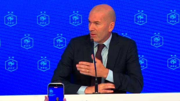 Große Geste! Bemerkenswerte erste Worte von Zidane