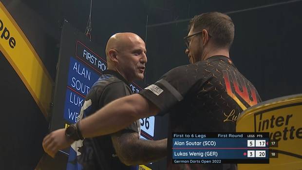 German Open: Alan Soutar schlägt Lukas Wenig 6:3