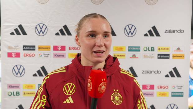 DFB-Debütantin: "Da ist ein Traum in Erfüllung gegangen"
