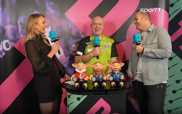Van Gerwen siegt nach Rekord-Show