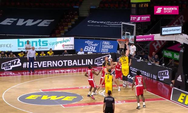 Keine Chance für Bamberg: Hummer führt Oldenburg ins Halbfinale