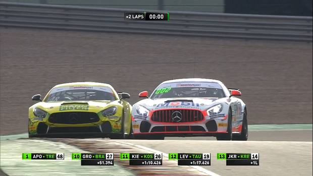 Mercedes-Duo siegt in letzter Runde