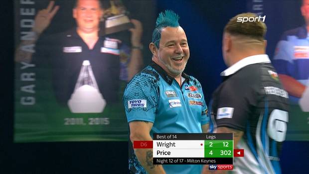 Van Gerwen bittet Wright zum Kracher
