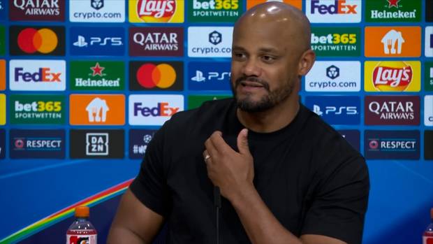 Hier spricht Kompany drei Minuten Klartext zum Schiri