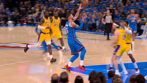 Hartenstein mit Zauberpass! OKC überrollt Lakers