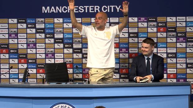 Das sind die letzten Worte von Guardiola in Manchester