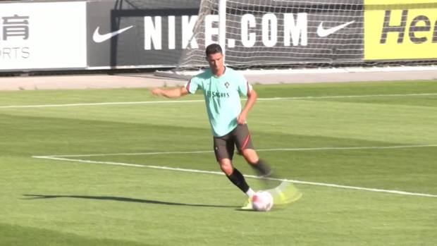 Ronaldo erstmals im United-Trikot