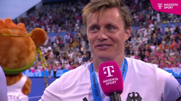 Emotionaler Abschied mit EM-Gold: "Mir fehlen die Worte"
