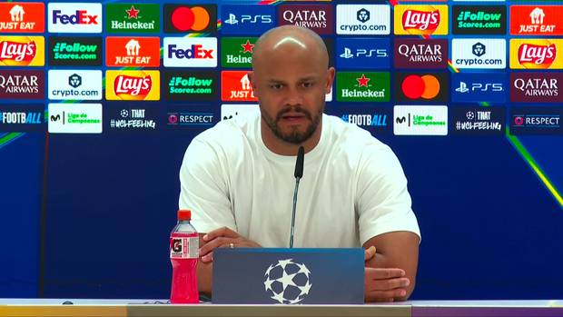 Auf diese Frage reagiert Kompany mit einem klaren Nein