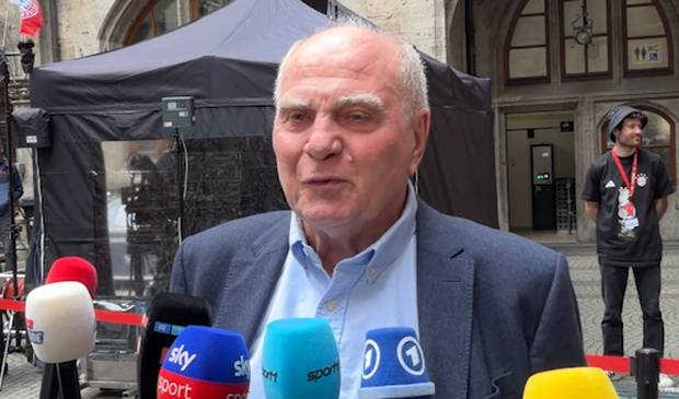 Hoeneß stichelt: "Sagen Sie doch ihre Meinung!"