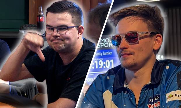 Die Darts-Stars am Pokertisch - SPORT1 war mittendrin