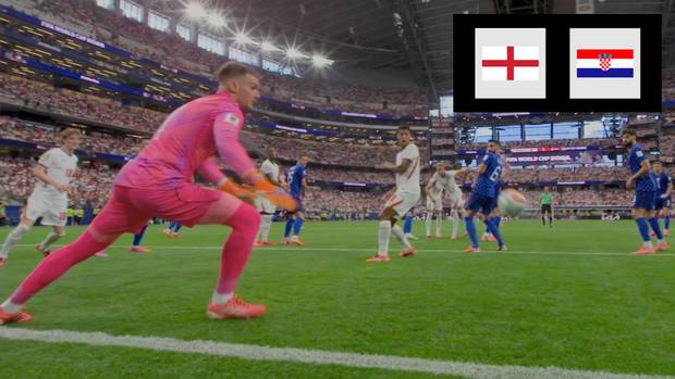 England und Kroatien liefern sich Tor-Spektakel