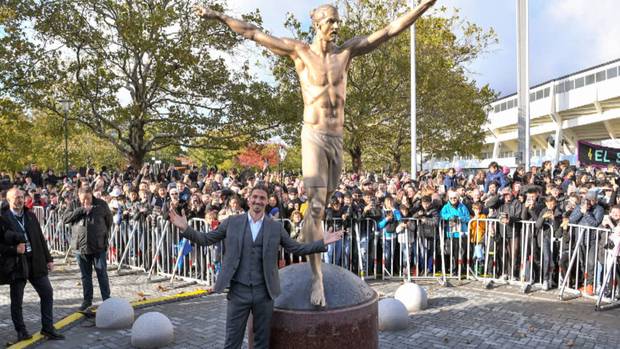 Wird die „Ibra“-Statue versetzt?