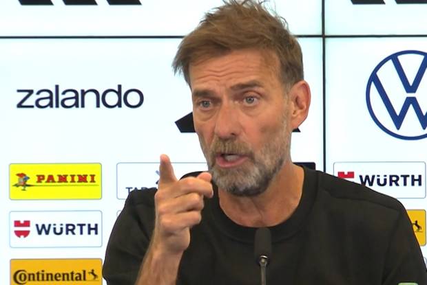 Hier öffnet Klopp mehreren Profis die Tür