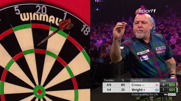 Der Tiefpunkt einer Darts-Ikone