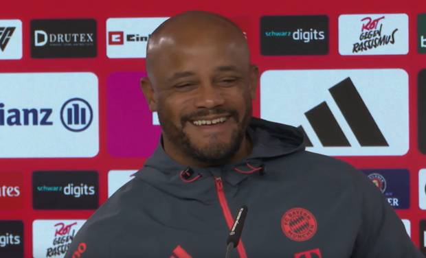 Extra aus Paris angereist - und dann kontert Kompany so