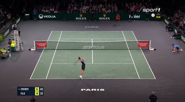 Zverev gelingt die Revanche gegen Fils