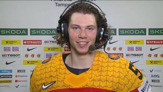 Moritz Seider über den historischen Einzug des DEB in das WM-Finale
