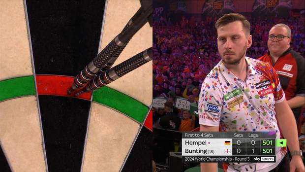 Hempel für Darts-WM qualifiziert