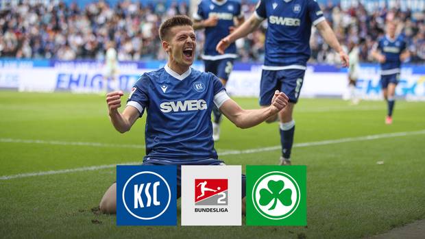 2. Bundesliga heute: Fürth gegen Ulm