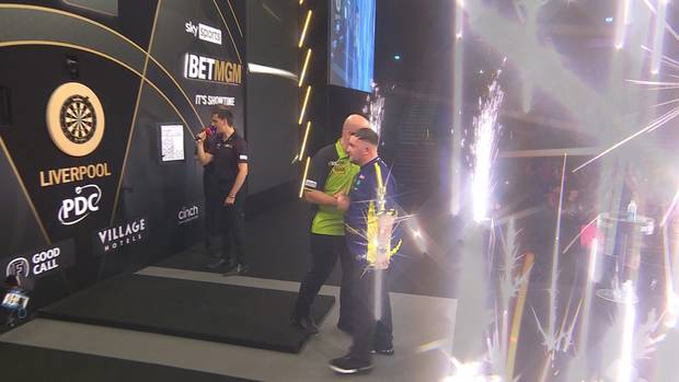 Darts-Action live: Punktet van Gerwen?