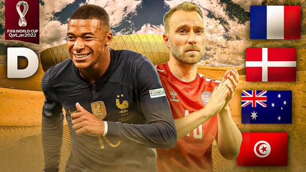 WM-Gruppe D: Analyse von Frankreich, Dänemark, Australien und Tunesien