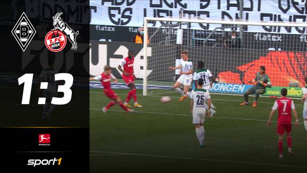 1. FC Köln erfolgreich bei Borussia