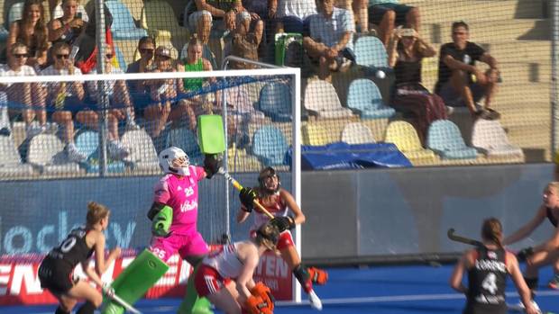 Hockeyfrauen machen Halbfinale perfekt