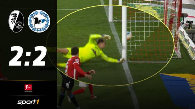 Arminia erzwingt das Remis gegen Sport-Club Freiburg