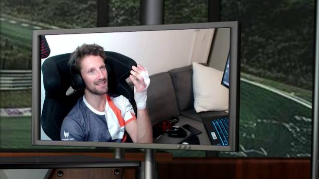 Grosjean bekommt neue Haut