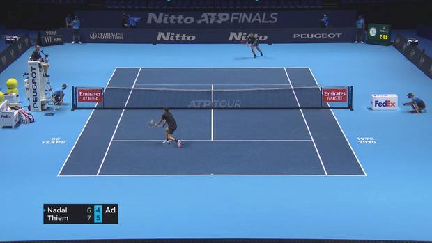 Nadal-Zauberschlag gegen Thiem
