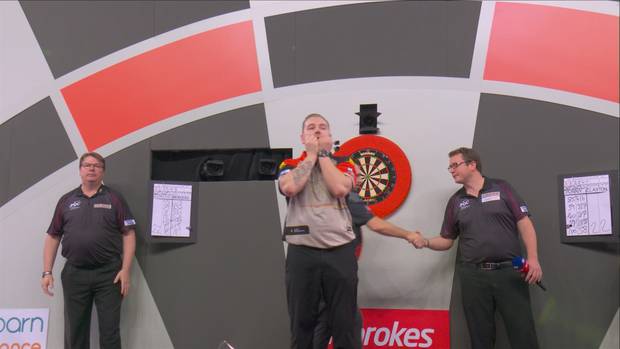 Darts: Van den Bergh zieht ins WM-Halbfinale ein