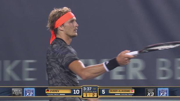 Zverev gewinnt in Nizza nach Krimi