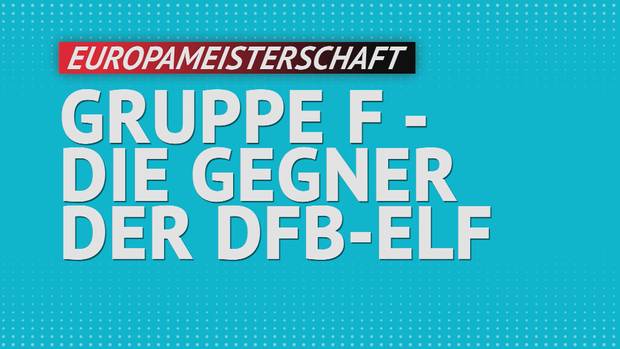 Das sind die EM-Gegner der DFB-Elf