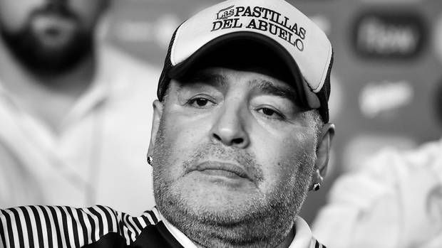 So adelt Beckenbauer Maradona