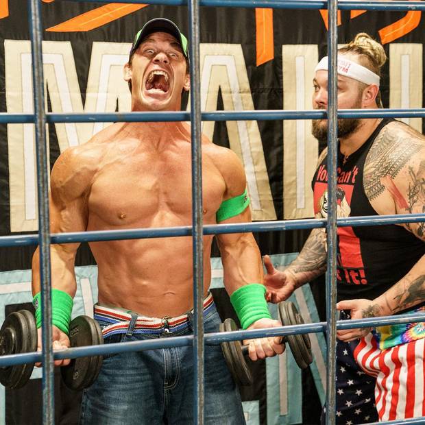 WWE WrestleMania 36: John Cena parodiert in bizarrem Match Hulk Hogan