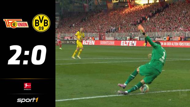 Union macht den BVB nass