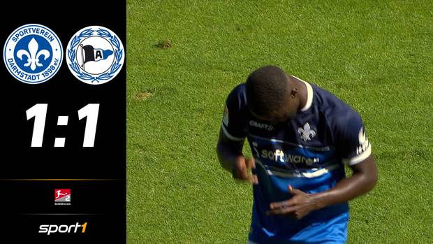 Bielefeld schockt Darmstadt spät