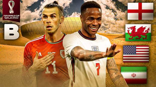 WM-Gruppe B: England mit Kane, Wales mit Bale, USA mit Pulisic-Wer kommt weiter?