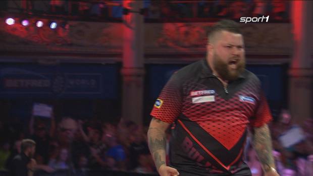 Darts World Matchplay: Michael Smith besiegt Jose de Sousa mit 13:11