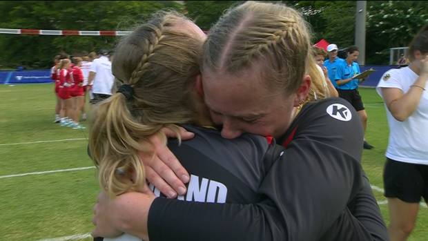 Gold! Faustballer verteidigen Titel