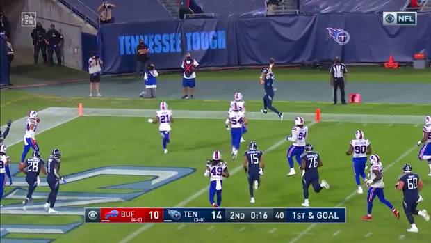 Titans überrollen Bills nach Pause