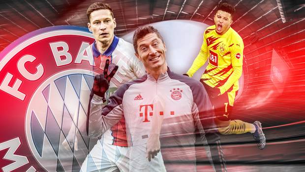 Bayern-Gerüchte um Sancho und Lewy
