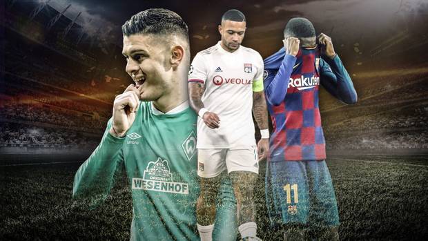 Transfers, die nicht zustandekamen