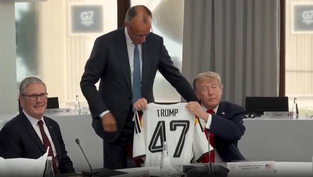 Ein Trump-Moment sorgt für Gesprächsstoff