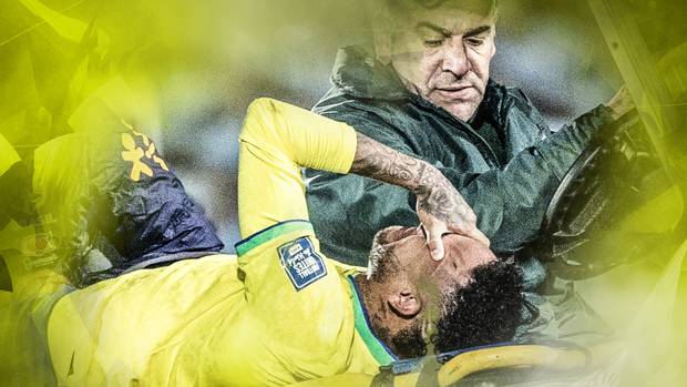 Kam Neymar schon verletzt zu PSG?