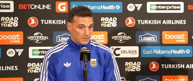 Argentiniens Coach mit froher Messi-Kunde