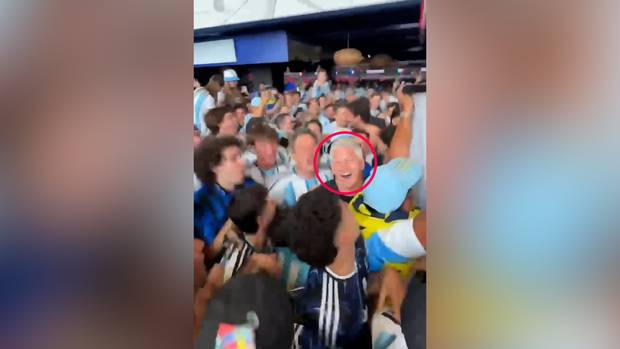 Ausgerechnet er feiert mit Argentinien!